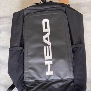 HEAD Black pickleball Backpack New With Tags